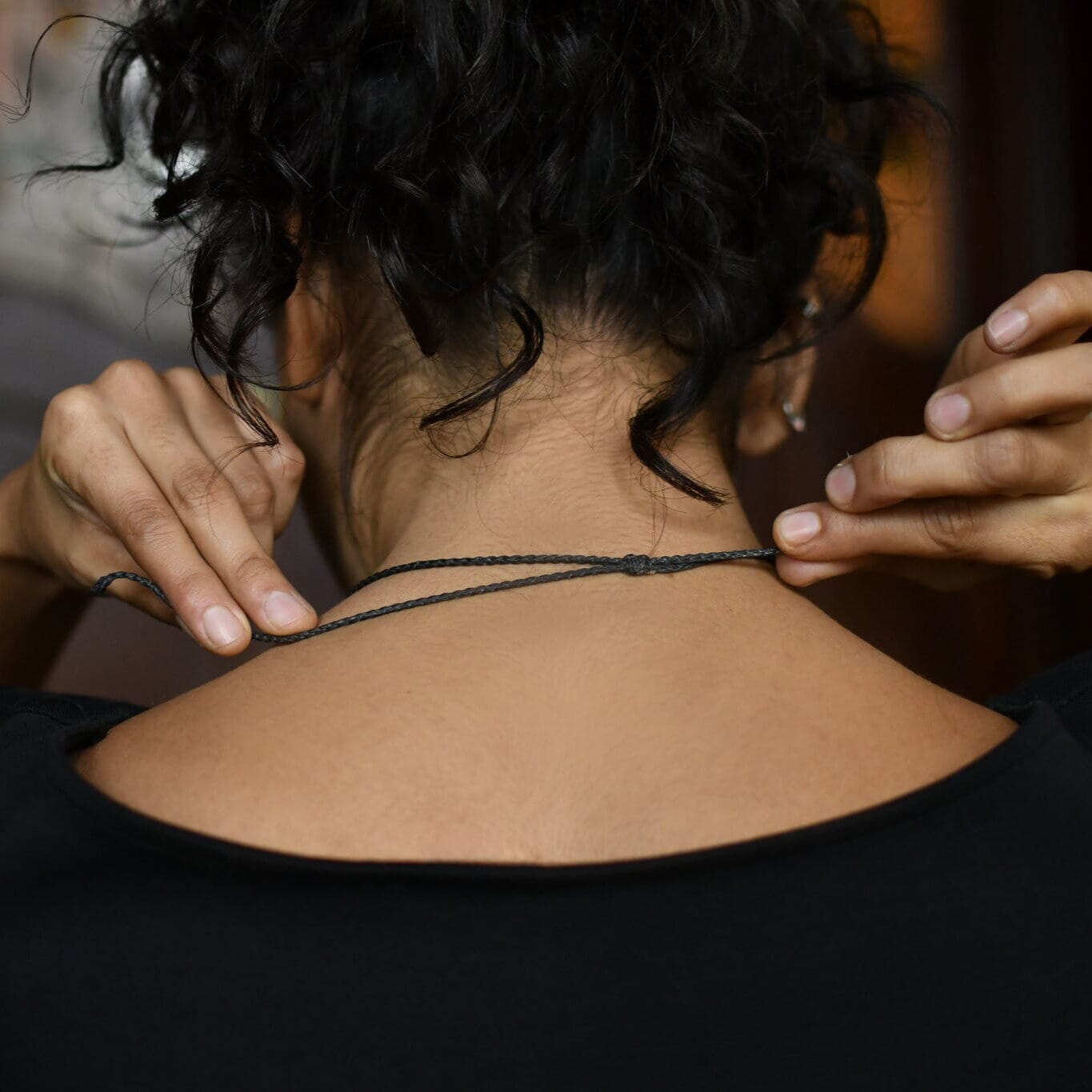 Verona Macrame Choker Necklaces Mother Sierra