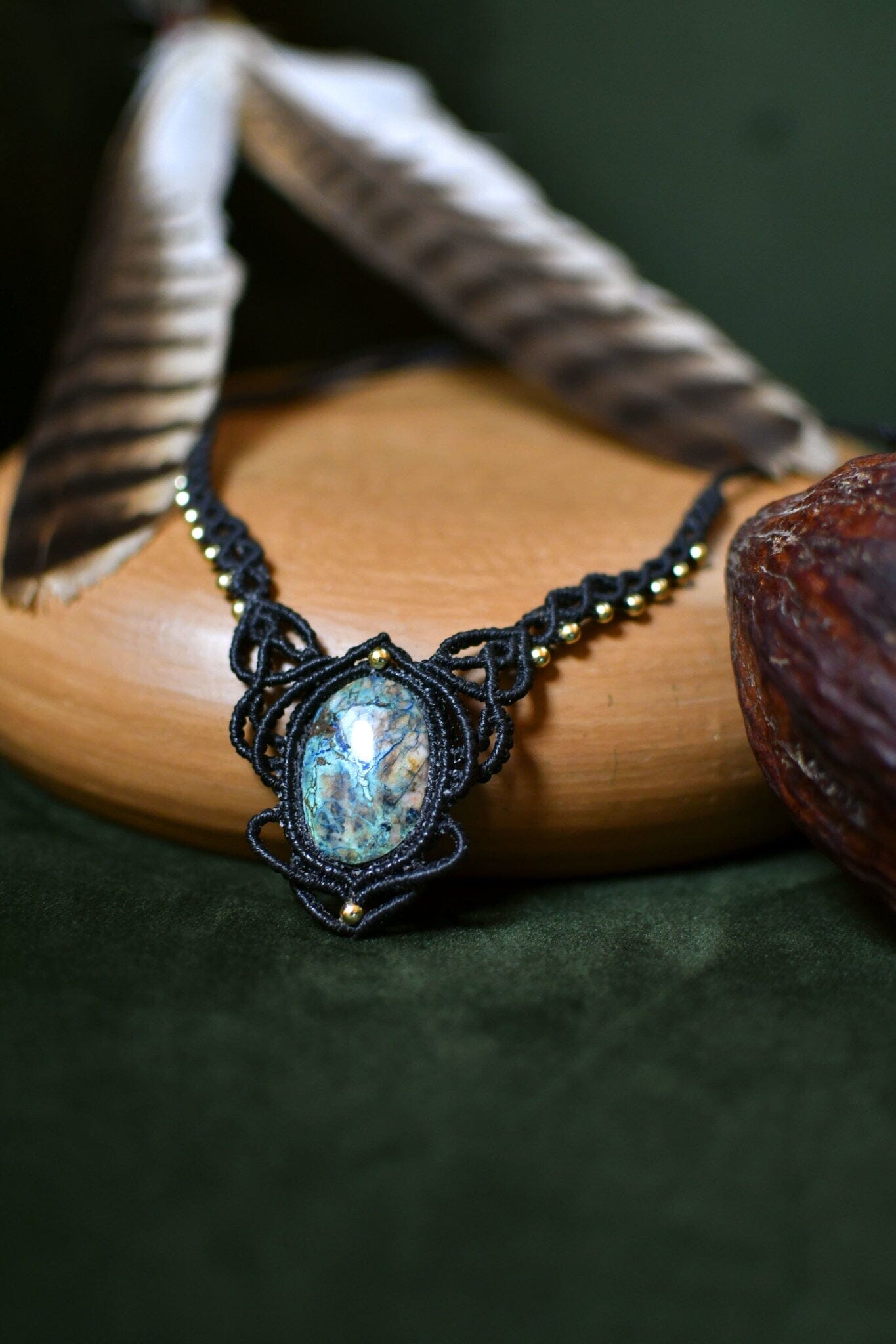 Verona Macrame Choker Necklaces Mother Sierra