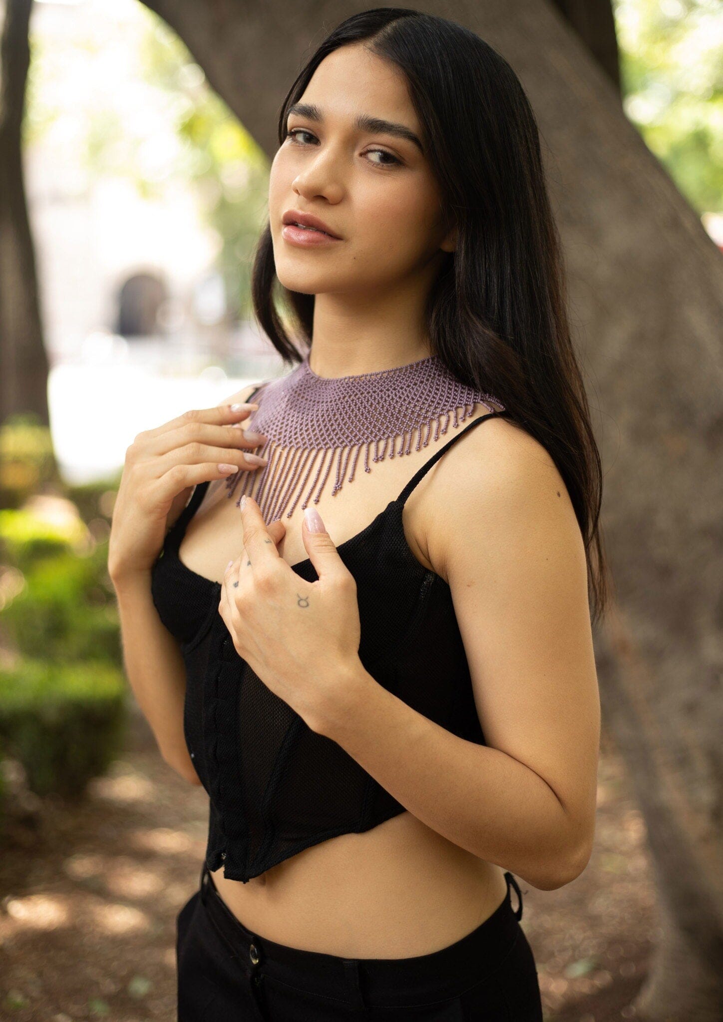 Vintage Eyelet Necklaces Mother Sierra