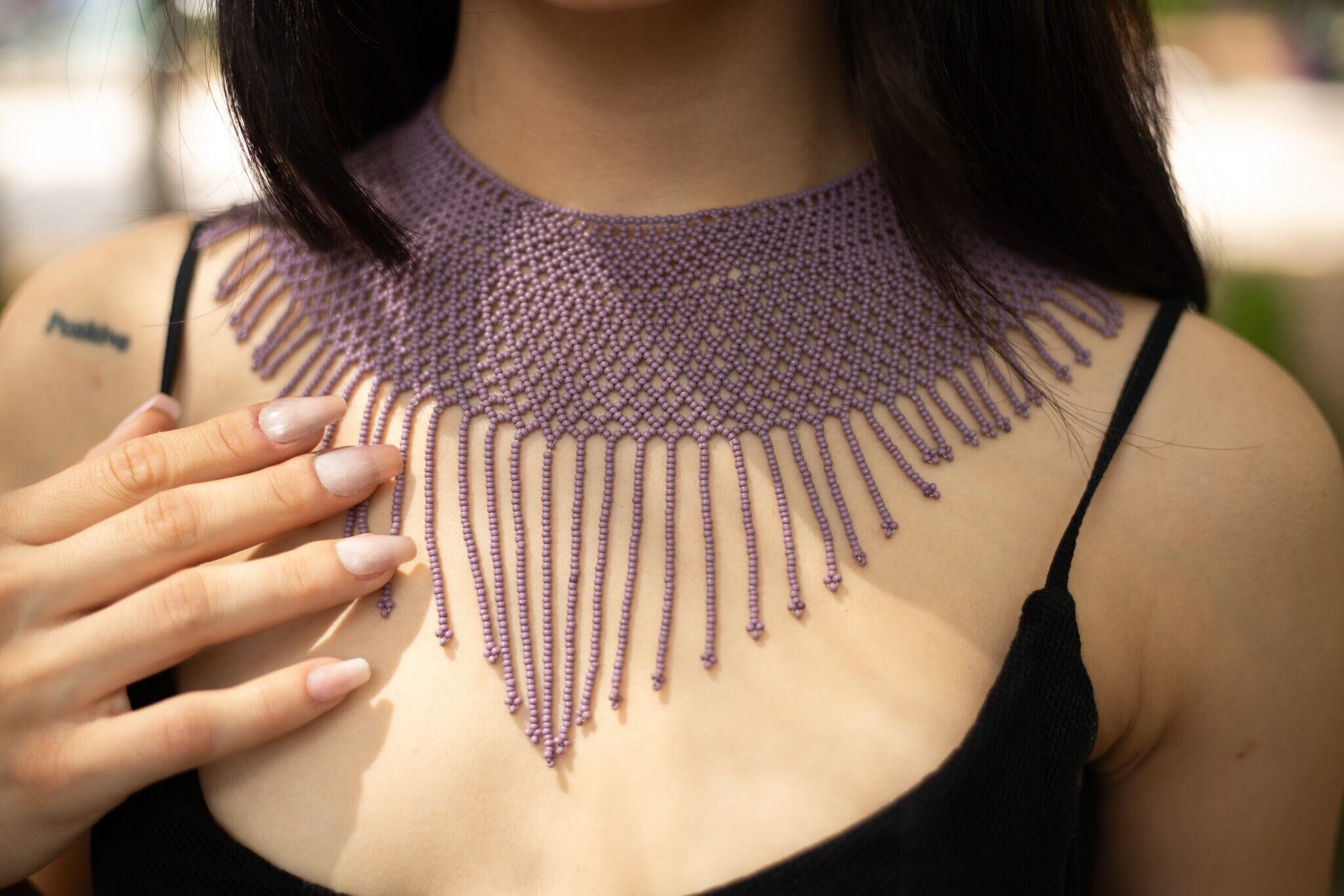 Vintage Eyelet Necklaces Mother Sierra