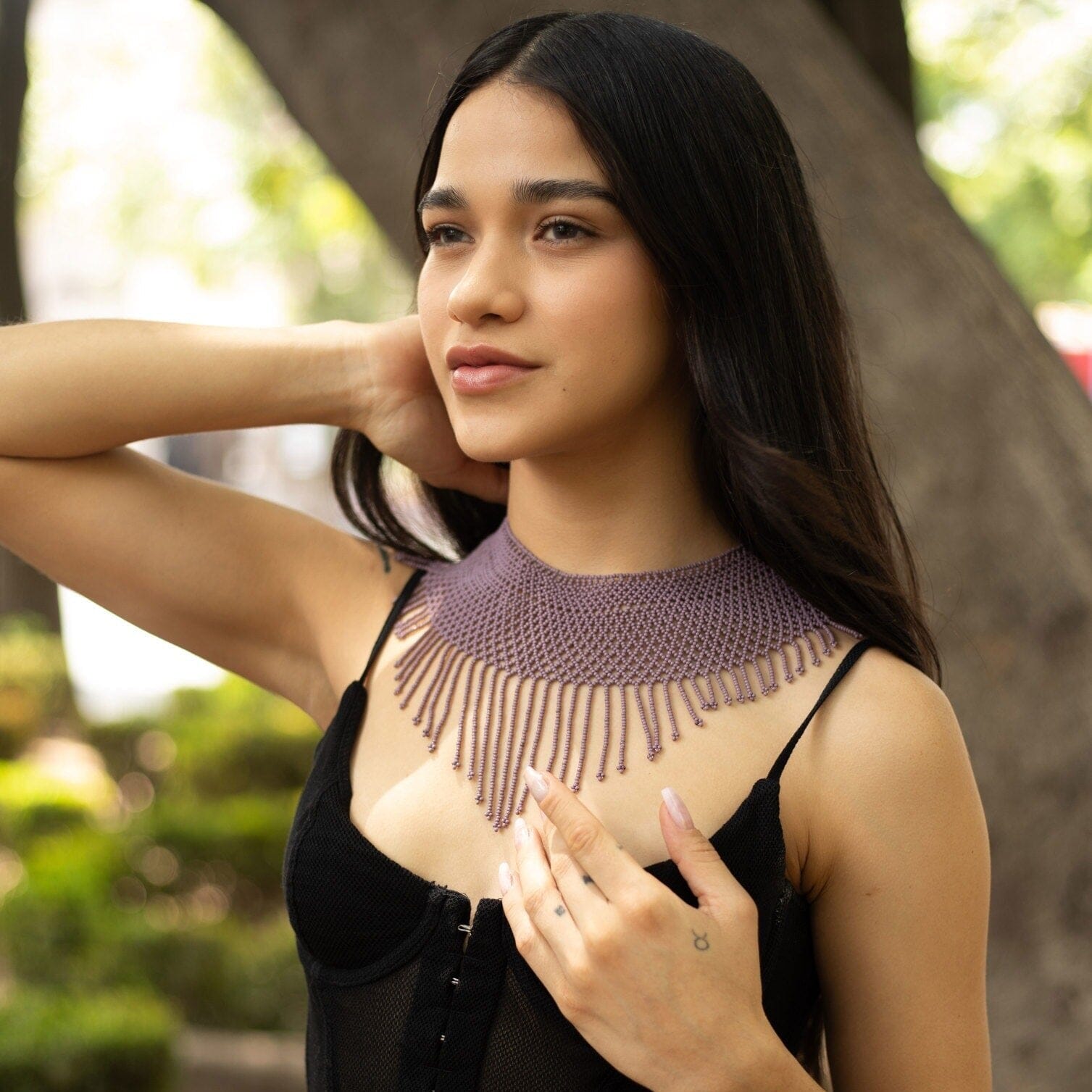 Vintage Eyelet Necklaces Mother Sierra