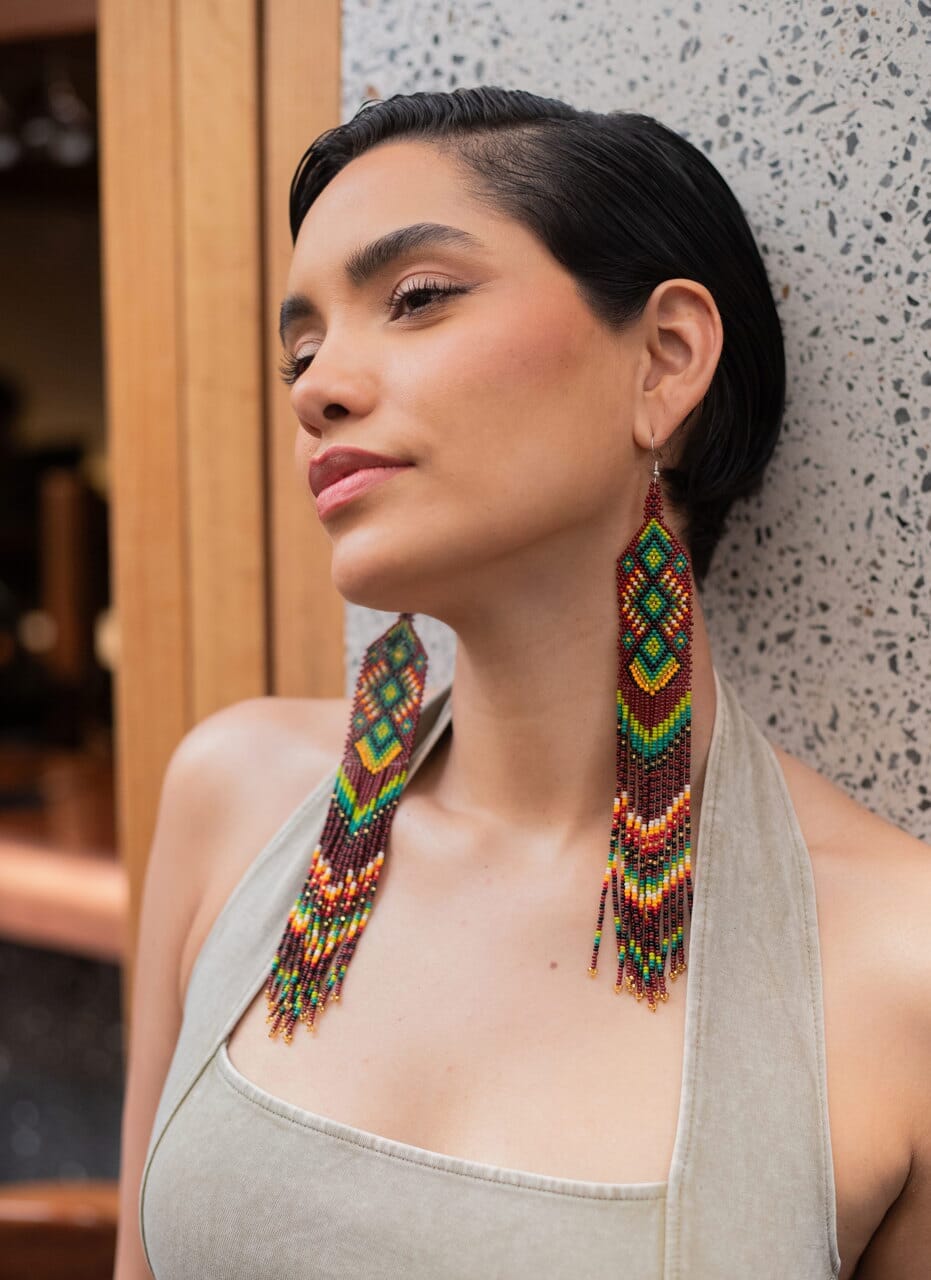 Woodstock Earrings Mother Sierra