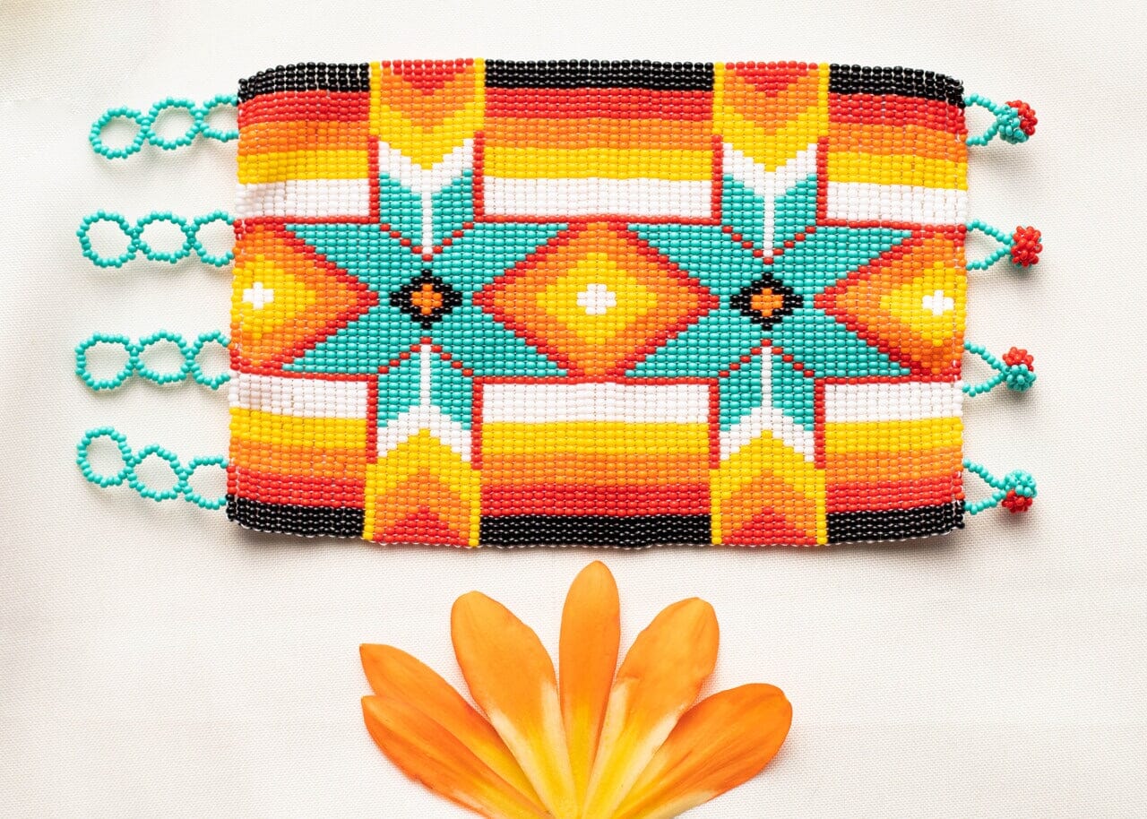 Oasis Super Nova - Artistically Inspired Handmade Beaded Cuff Bracelets