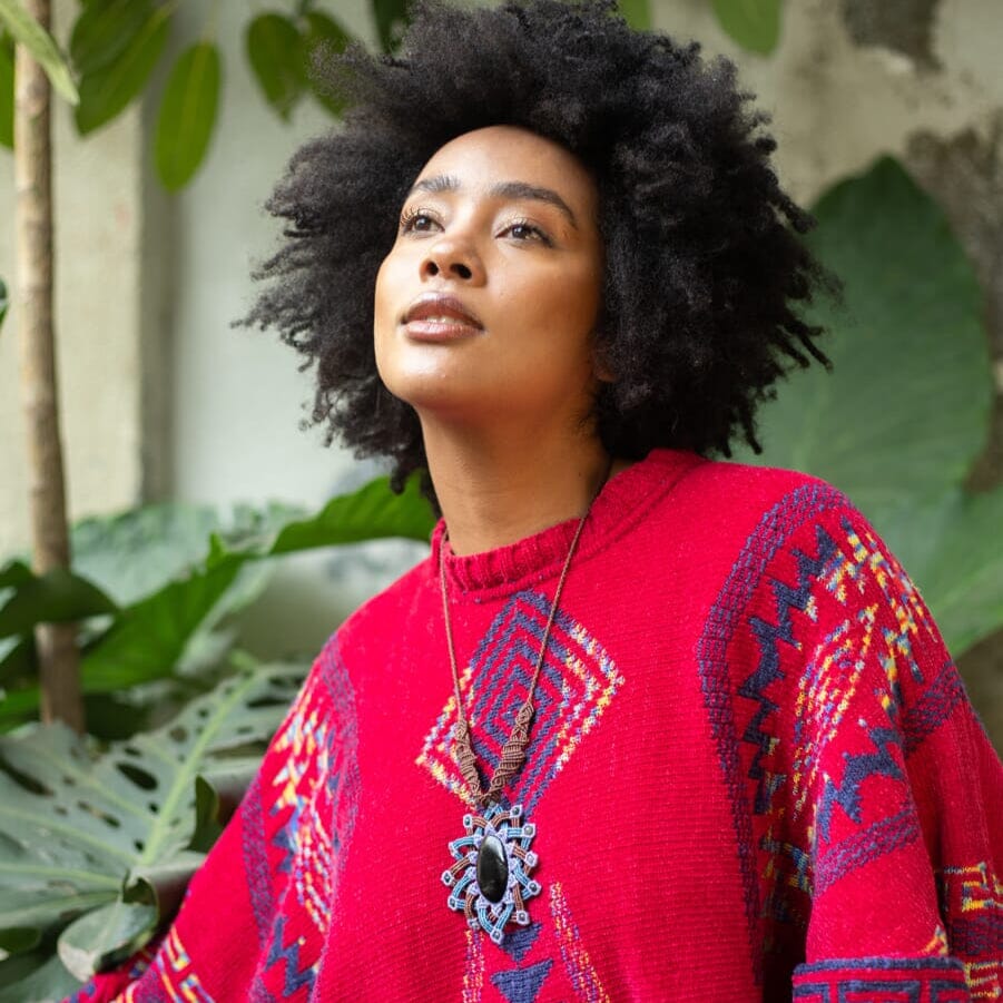 Bewitched Macrame Necklace Necklaces Mother Sierra 