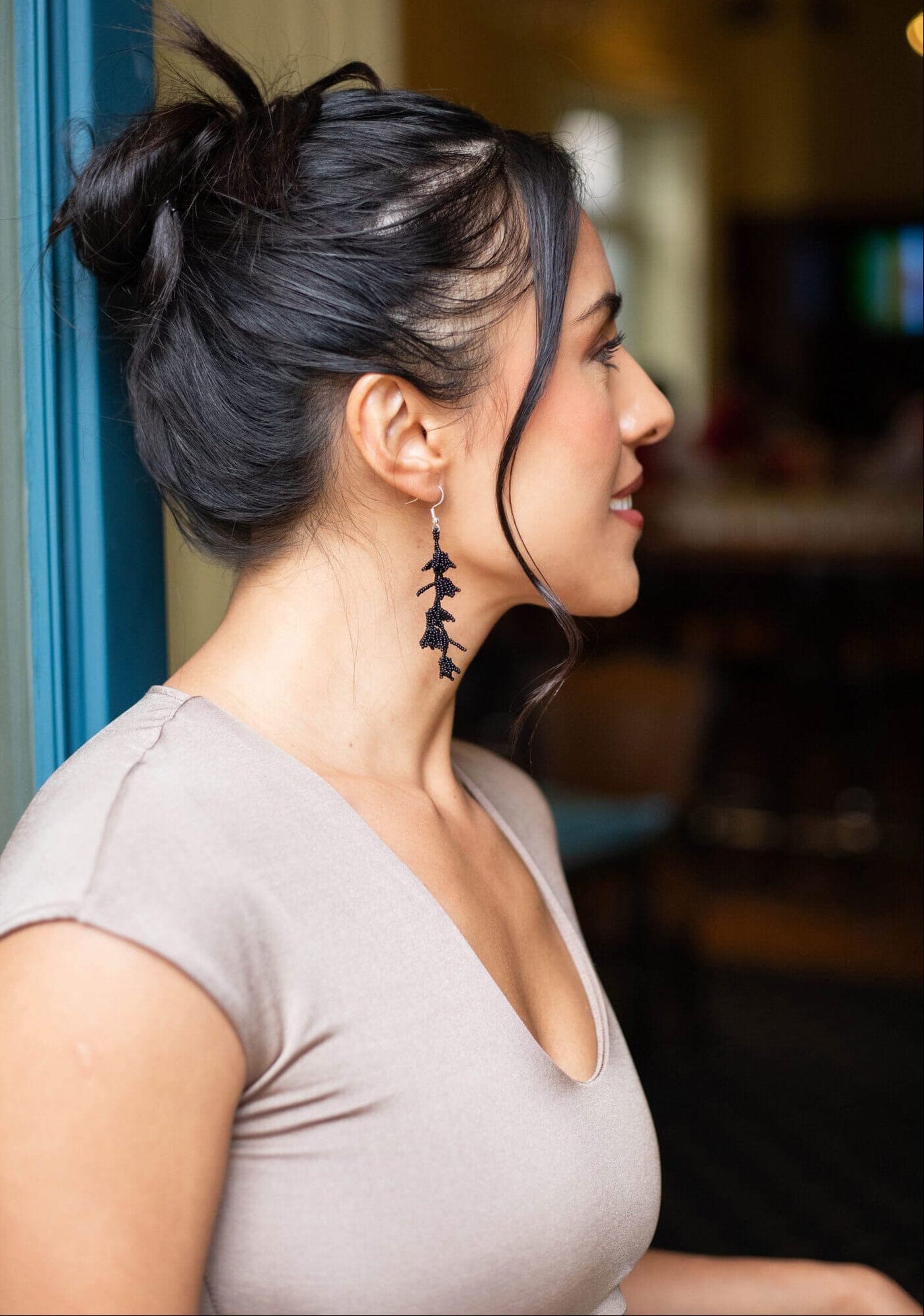 Black Meow Earrings Earrings Mother Sierra 