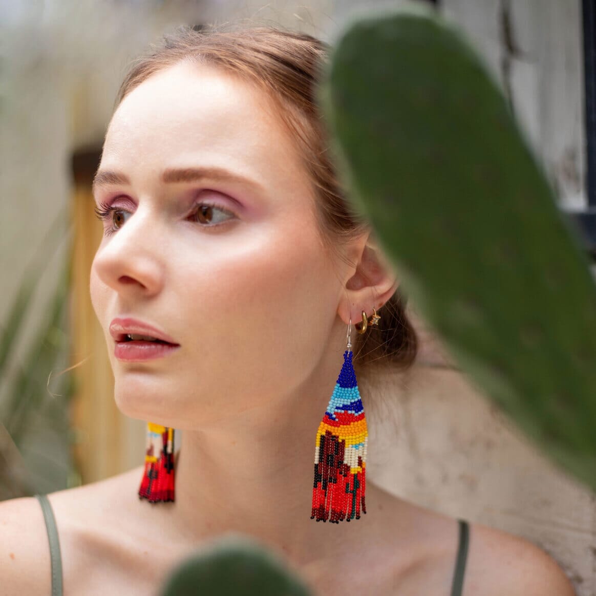 Cactus in the Sonora Earrings Mother Sierra 