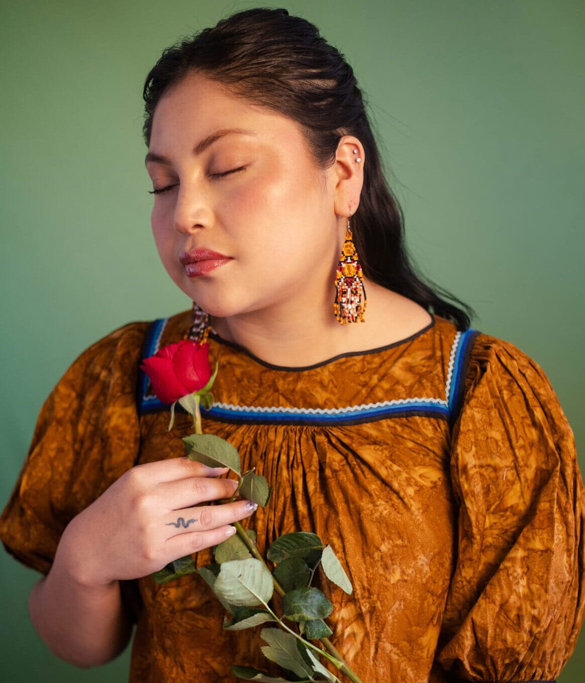 Calaverita De Chocolate Earrings Mother Sierra 