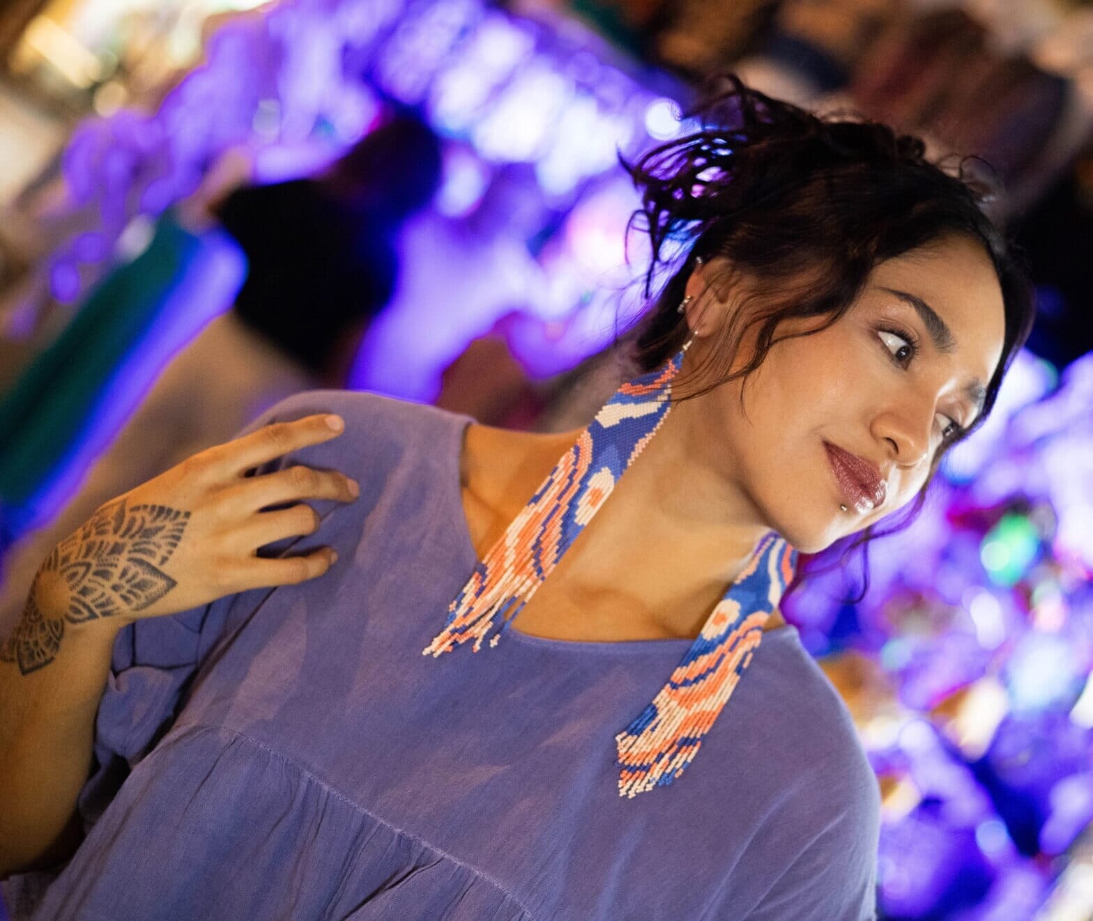 Casablanca Earrings Mother Sierra 