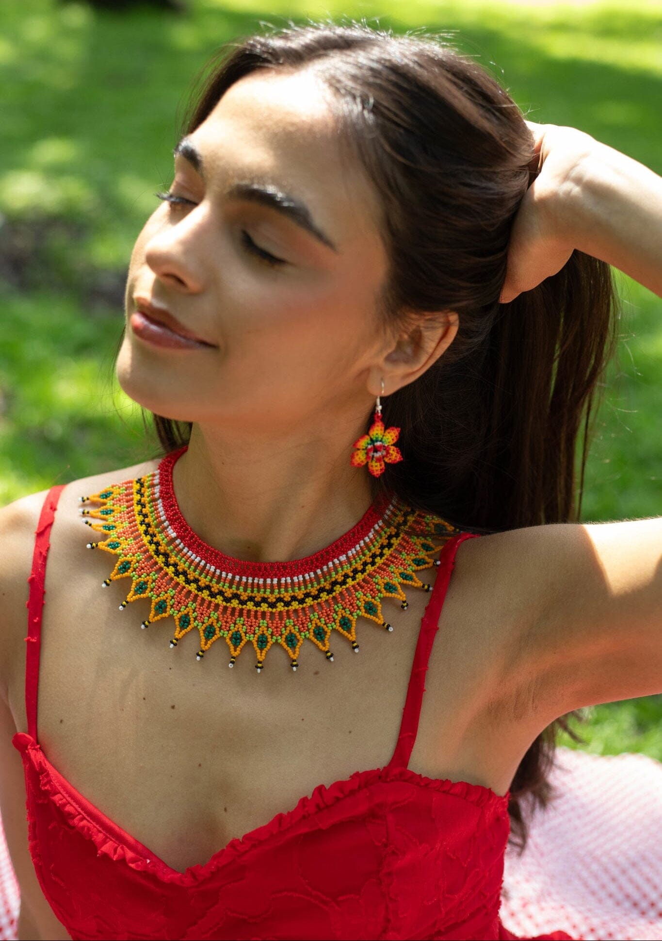 Makeda Chica Earrings Earrings Mother Sierra 