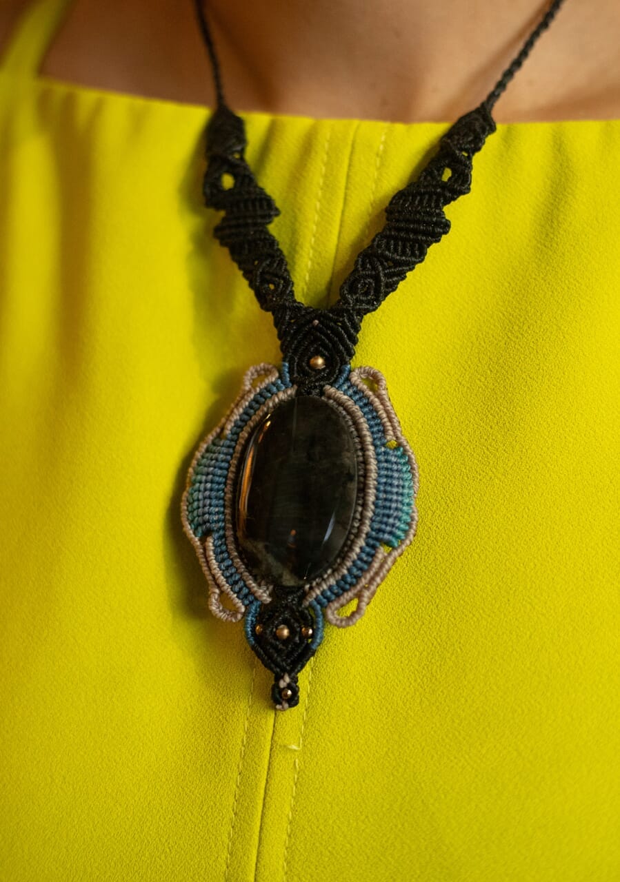 Regalia Macrame Necklace Necklaces Mother Sierra 