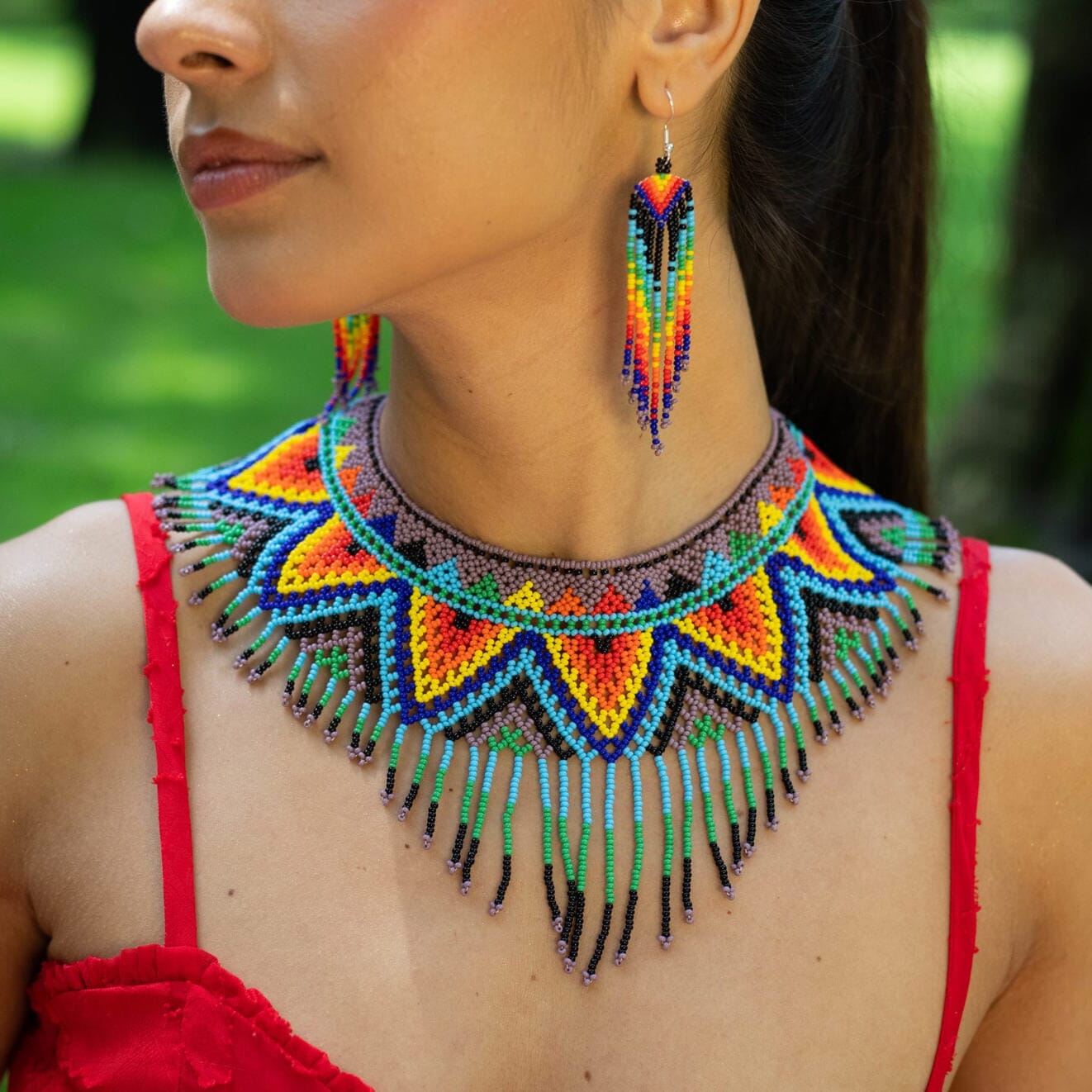Tribal Chic Earrings Earrings Mother Sierra 