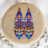 Calaverita De Azucar By Mother Sierra - Beaded Jewelry - Native American Jewelry - Huichol Jewelry