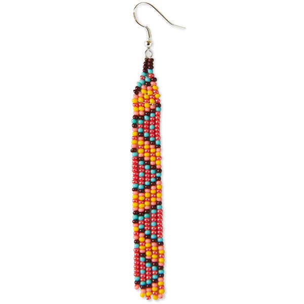 Chutes and Ladders By Mother Sierra - Beaded Jewelry - Native American Jewelry - Huichol Jewelry