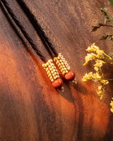 longhorn beaded bolo tie landscape jasper brown aventurine white skull necktie necklace native american jewelry close up