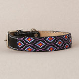 Wyatt Dog Collar By Mother Sierra - Beaded Jewelry - Native American Jewelry - Huichol Jewelry